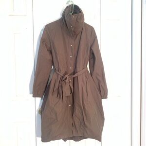 Eileen Fisher Army green Raincoat XS